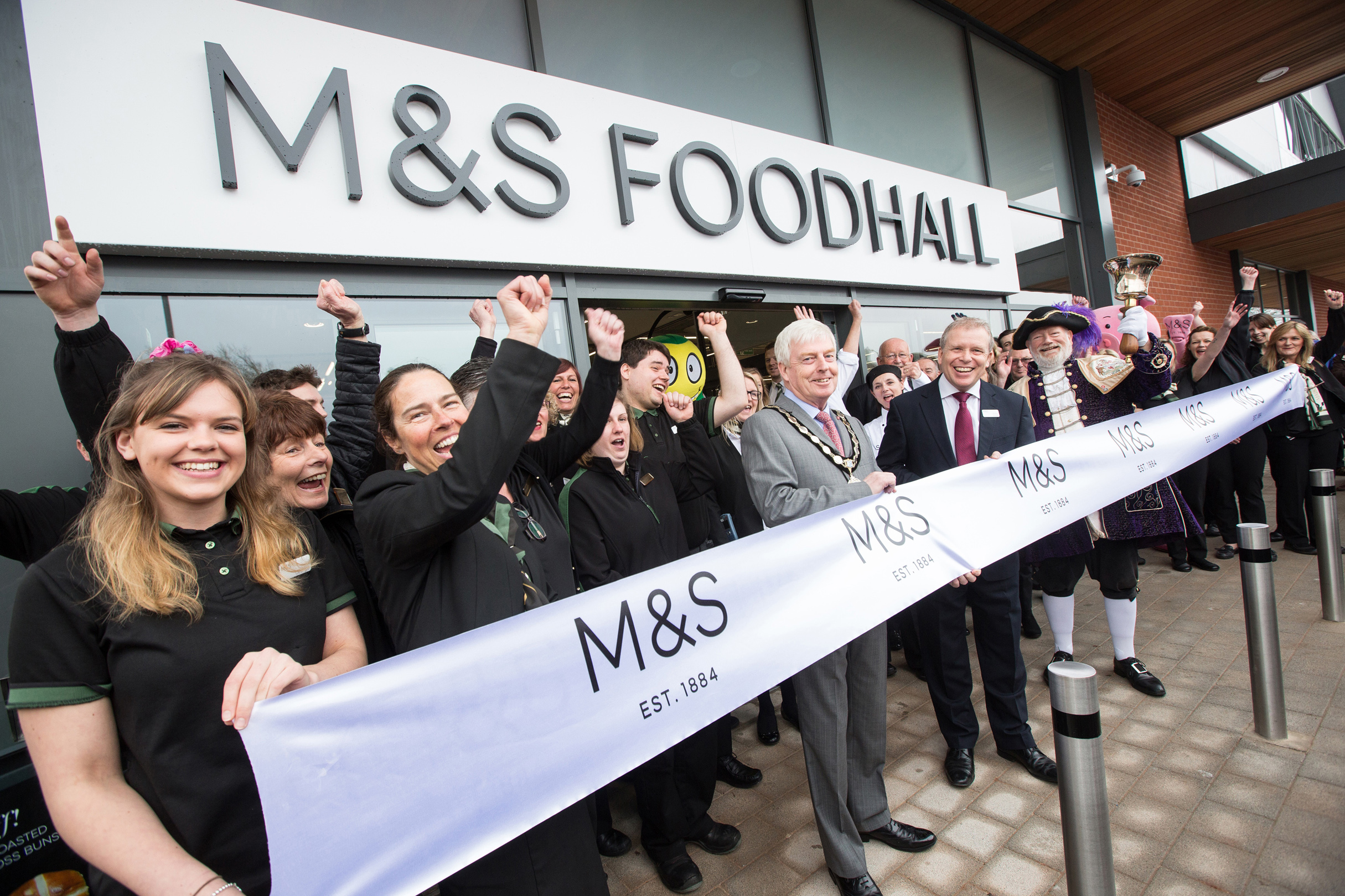 M&S Foodhall Exmouth its first customers The Exeter Daily